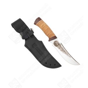 Нож «Сокол» (сталь 95x18, береста/текст.) 0C-00000497