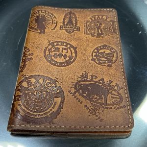 Обложка на паспорт «Visa»(brown)