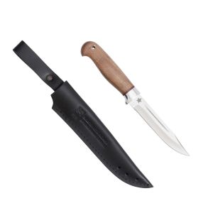 Нож «Финка» (сталь 95x18, орех/гарда ал) 0C-00000499