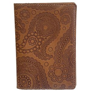 Обложка на паспорт «Индийский огурец» (brown)
