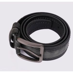 Ремень Chrome Серый 120 см натуральная кожа