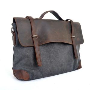 Сумка - Портфель ТЕМНО-СЕРЫЙ