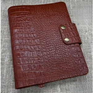 Ежедневник А5 кожаный недатированный планер