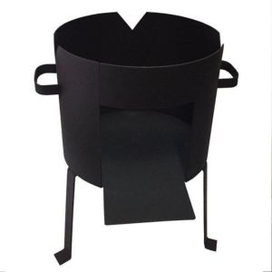 Печь под казан 8 литров, металл 2 мм