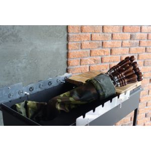 Набор шампуров в колчане «ШАШЛЫЧНИК» №2 (шампура 500 мм)