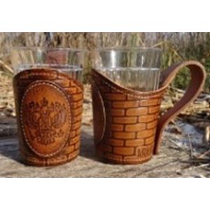 Подстаканник «Герб России»(brown)