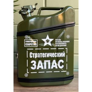 Канистра бар «Стратегический запас» Металл