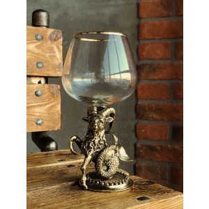 Бокал коньячный Козерог