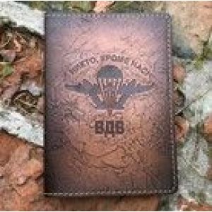 Обложка на паспорт «ВДВ» (brown)