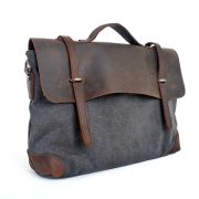 Сумка - Портфель ТЕМНО-СЕРЫЙ