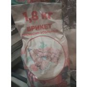 Уголь прессованный брикеты древесные 1,8кг