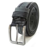 Ремень Chrome Серый 110 см натуральная кожа