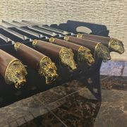 Шампуры «Охота» Граб, ручка толстая (комплект, 6шт.)