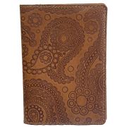 Обложка на паспорт «Индийский огурец» (brown)